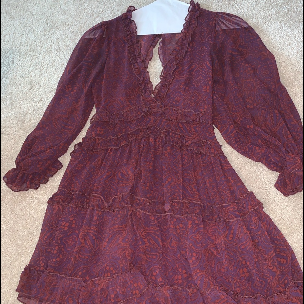 Purple sun dress